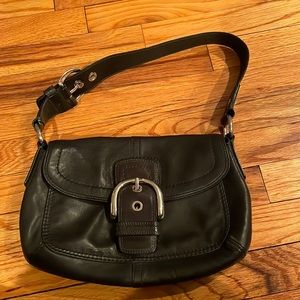 Coach Black Shoulder Bag